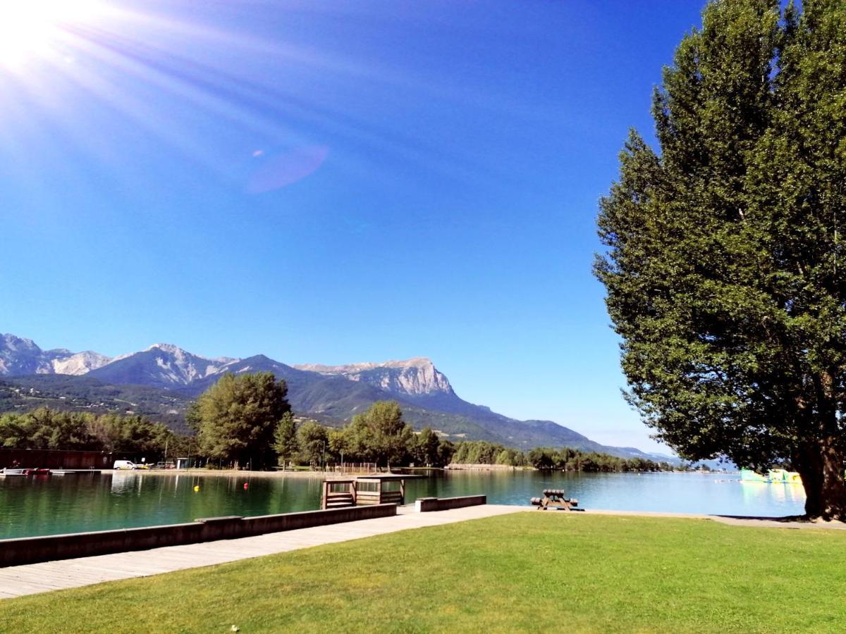 T3 Au Plan D'Eau D'Embrun Avec Garage Et Terrasse Apartment Екстериор снимка